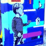 Grafitti on fusebox downtown San Diego